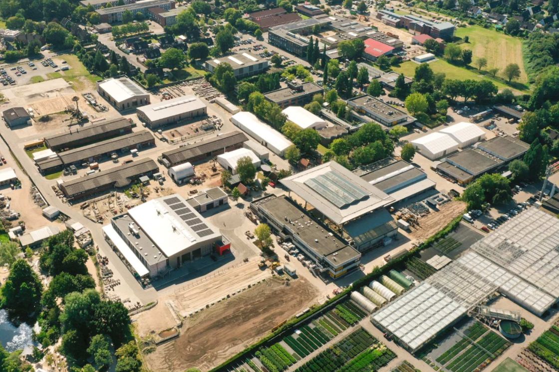 Luftbild BAU ABC Rostrup